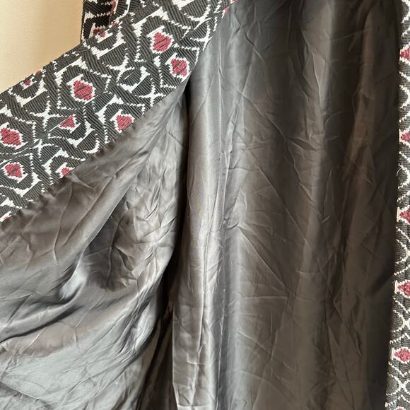 Leota Cora Duster Jacket Geo Jacquard Rhododendron Size 1L - Picture 5 of 10